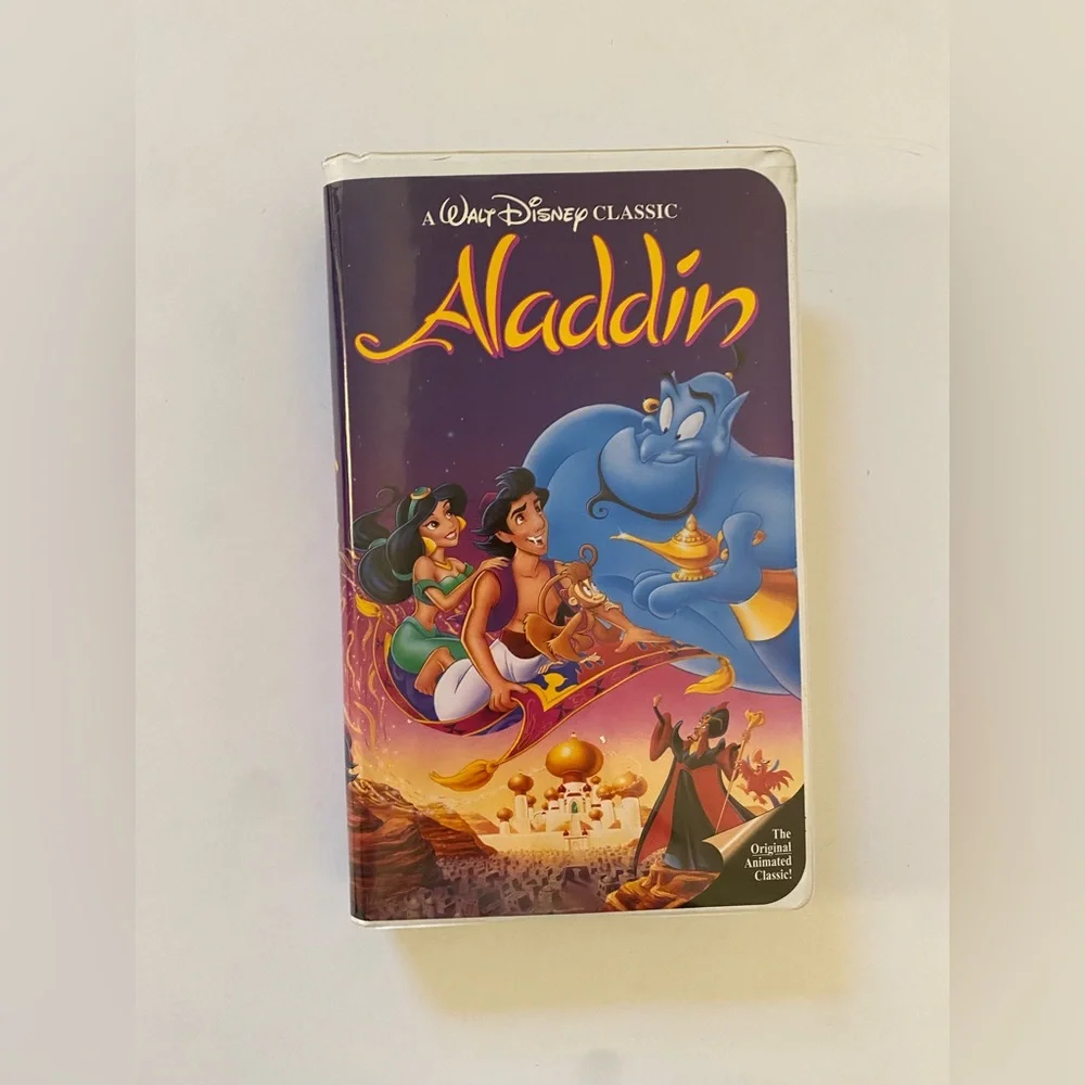 Aladdin VHS Disney Vintage